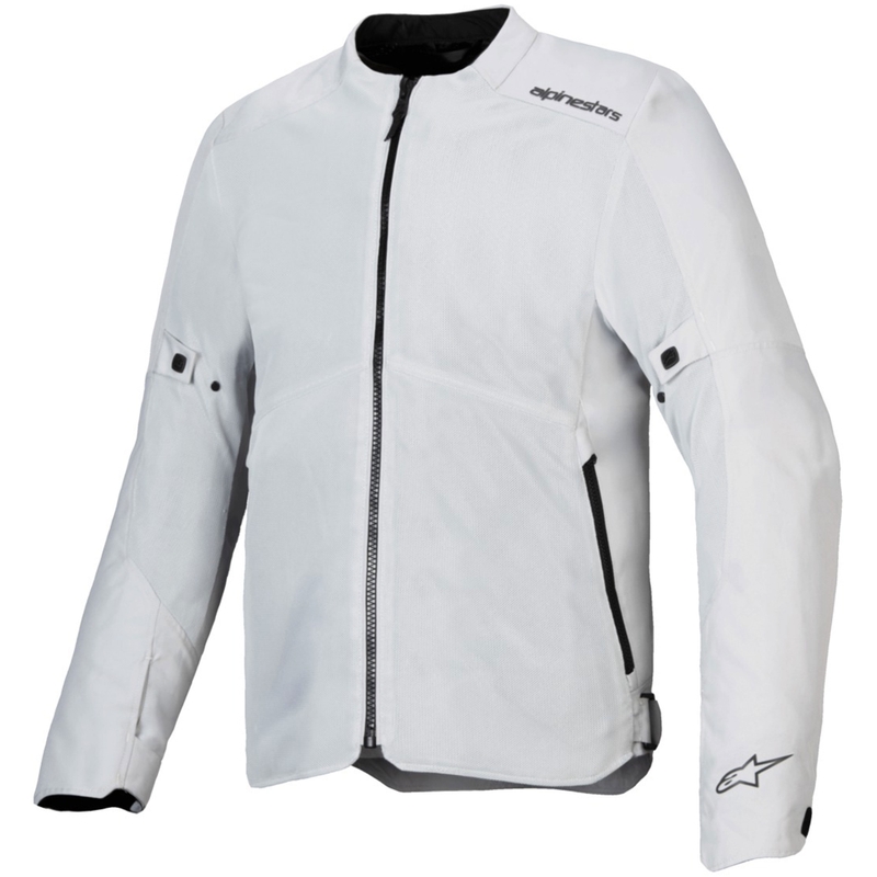 Kurtka motocyklowa Alpinestars C-1 Air srebrno-szara