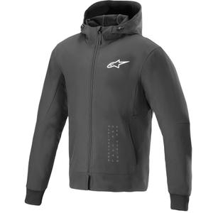Alpinestars Radium Tech Hoodie bluza motocyklowa czarno-biała