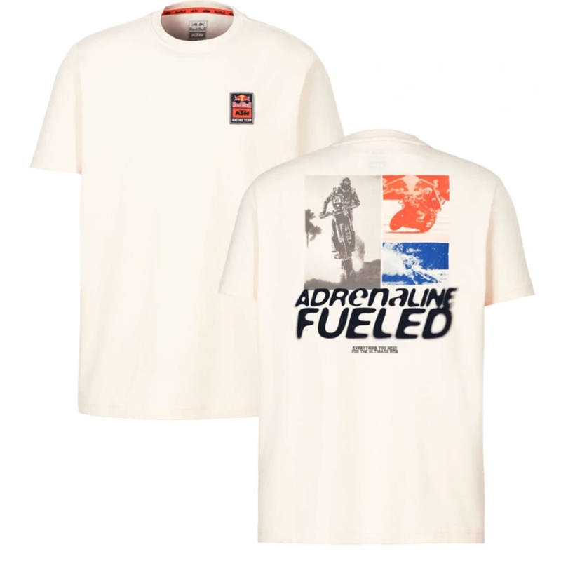 Koszulka KTM Red Bull Racing Fuel beżowa