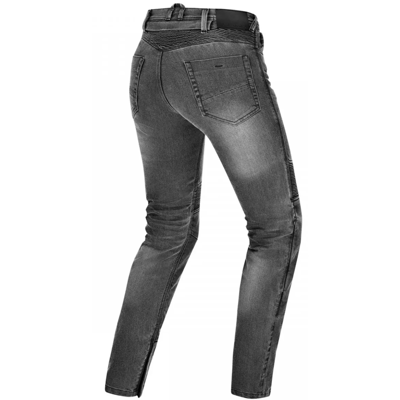 Damskie jeansy motocyklowe Shima Zenith szare