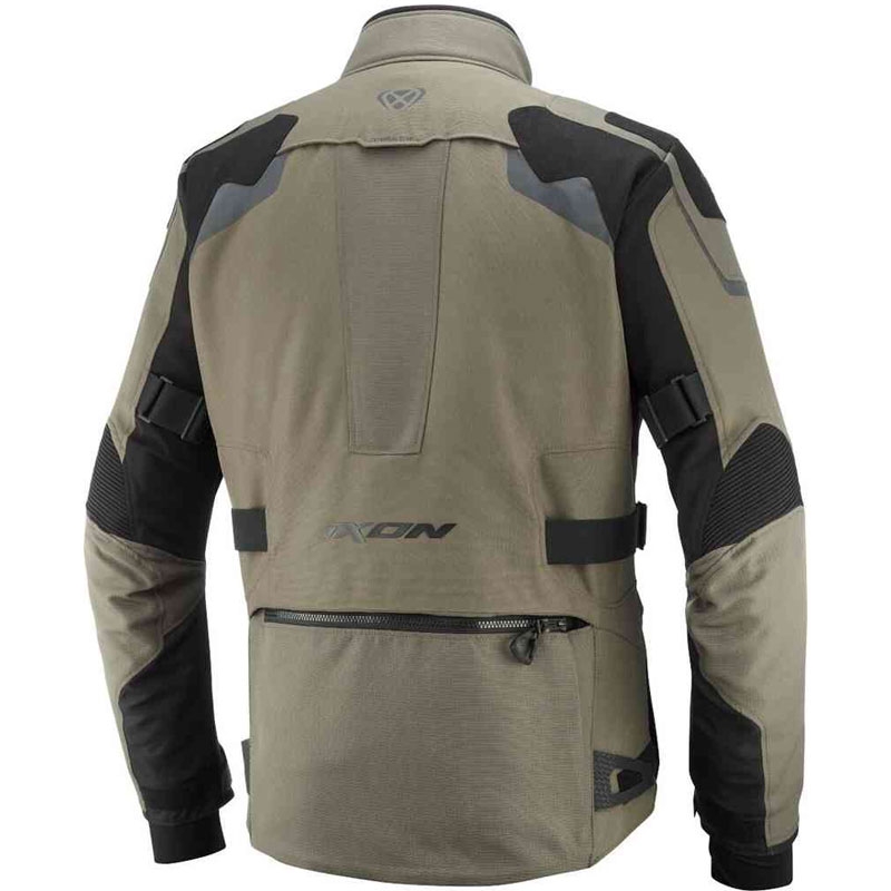 Kurtka motocyklowa IXON Odin khaki-czarna