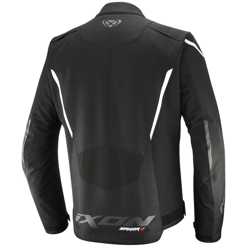 Kurtka motocyklowa IXON Striker 2 czarno-biała