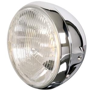 Reflektor przedni Highsider Smart British Style H4 chromowany
