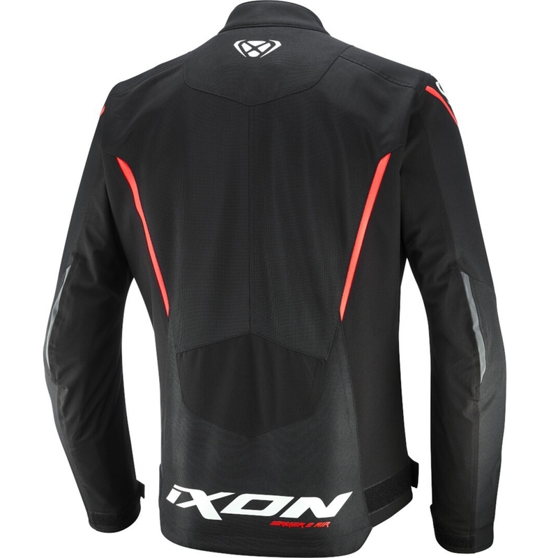 Kurtka motocyklowa IXON Striker 2 Air WP czarno-biało-czerwona