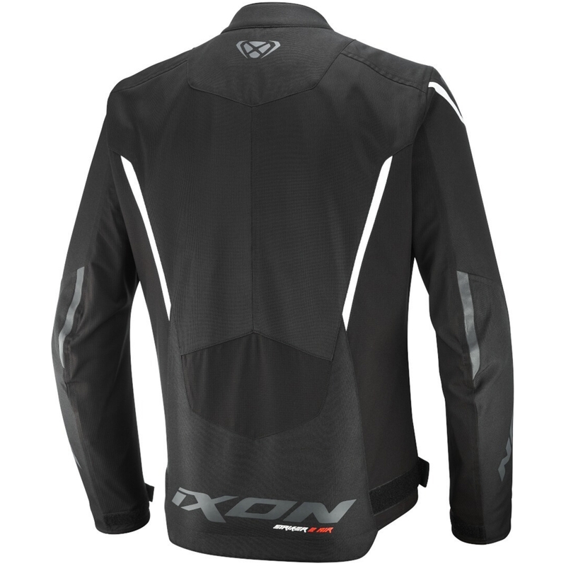 Kurtka motocyklowa IXON Striker 2 Air WP czarno-biała