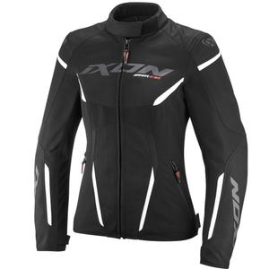 Kurtka motocyklowa damska IXON Striker 2 Air WP Lady czarno-biała