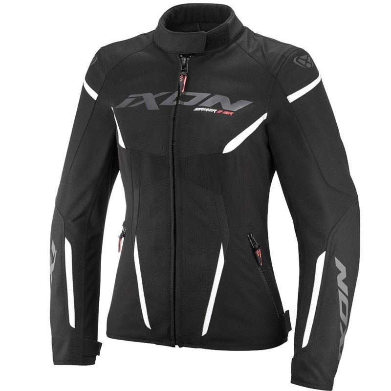 Kurtka motocyklowa damska IXON Striker 2 Air WP Lady czarno-biała