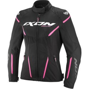 Kurtka motocyklowa damska IXON Striker 2 Air WP Lady czarno-różowa