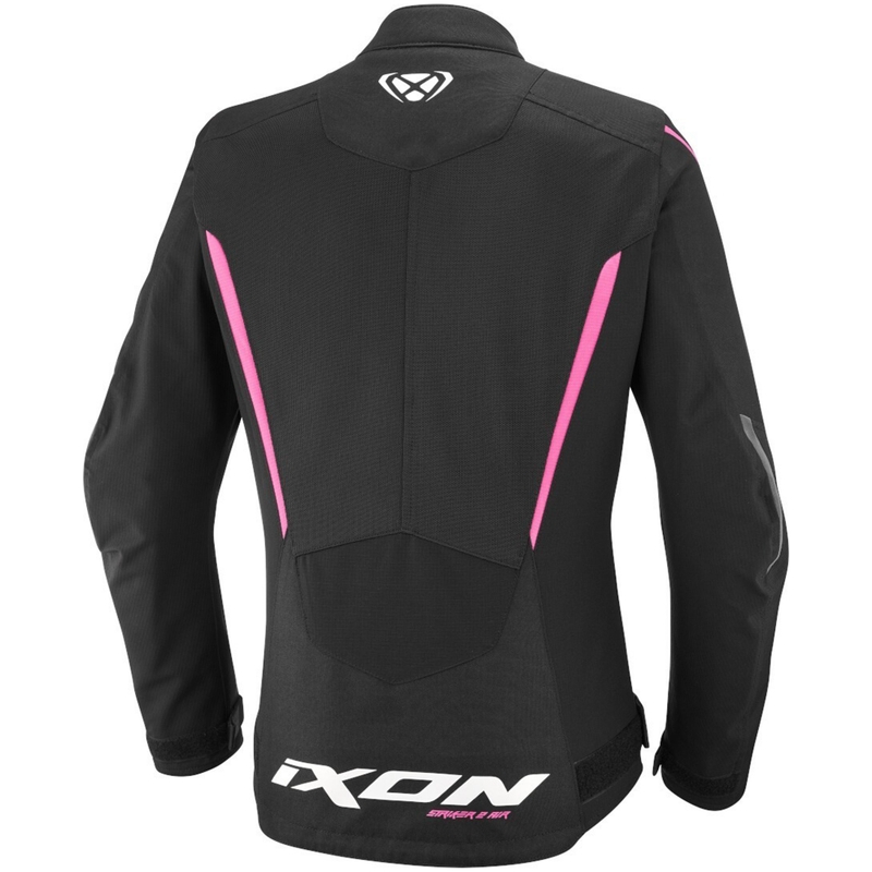 Kurtka motocyklowa damska IXON Striker 2 Air WP Lady czarno-różowa