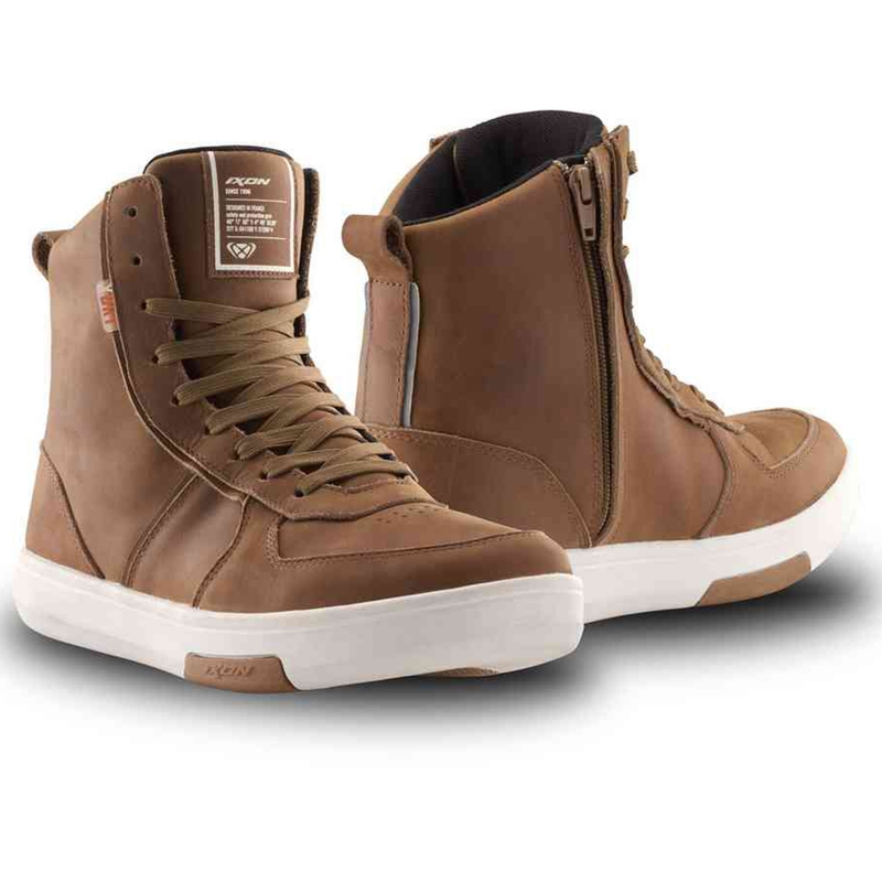 Buty motocyklowe IXON Ghost WP brązowe