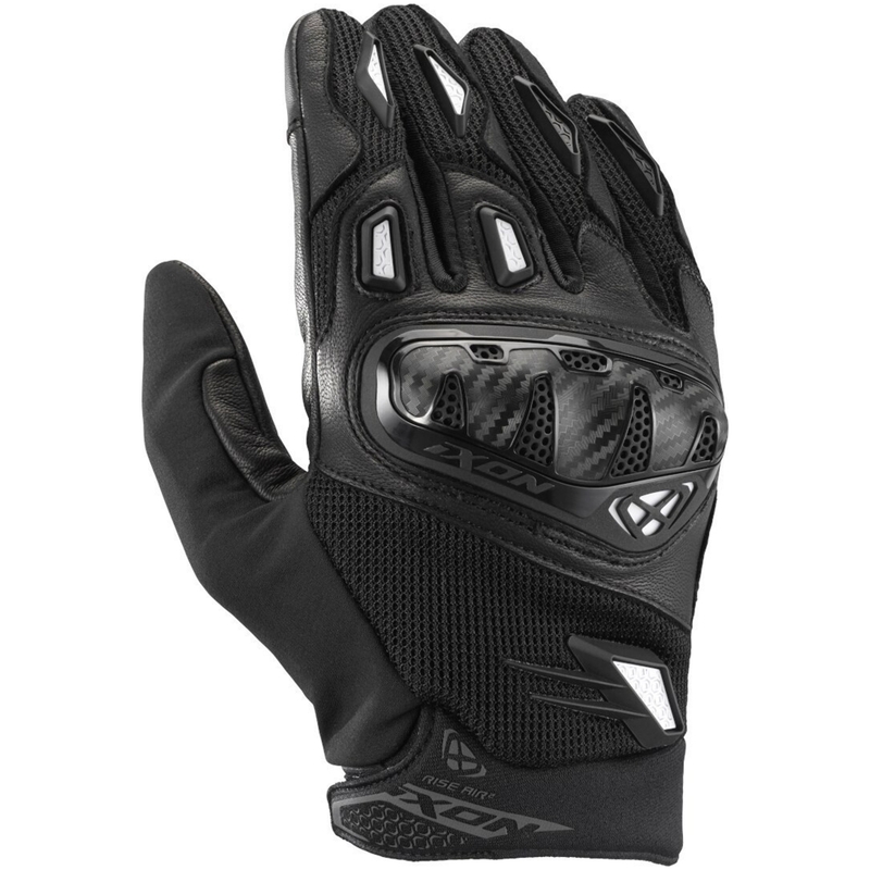 Rękawiczki motocyklowe IXON Rise Air 2 czarno-białe