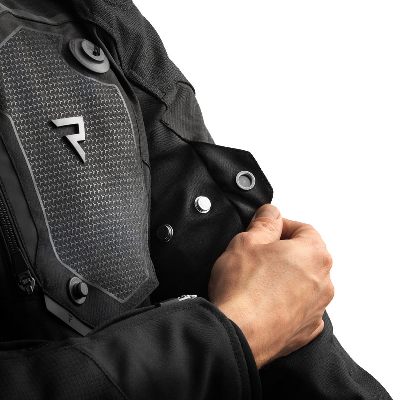Kurtka motocyklowa Rebelhorn Borg II czarna