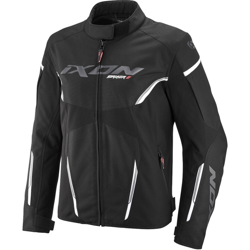 Kurtka motocyklowa IXON Striker 2 C-Sizing czarno-biała