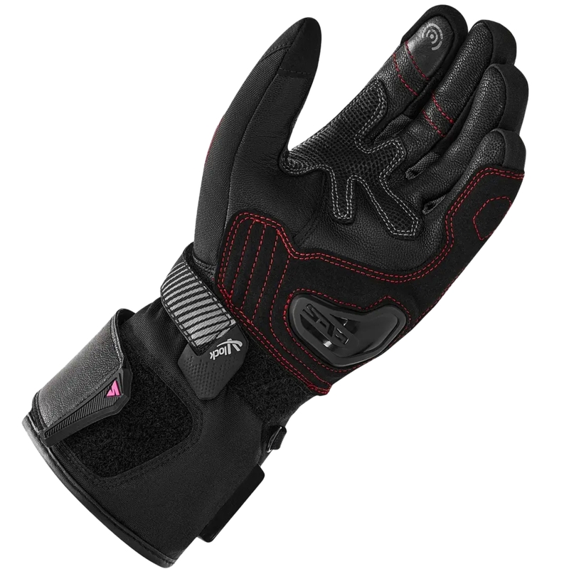 Damskie rękawice motocyklowe Shima Inverno czarne
