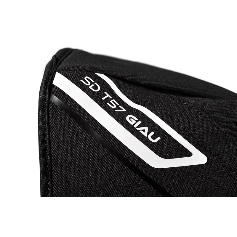Rękawice motocyklowe Seventy Degrees SD-T57 Giau czarno-białe