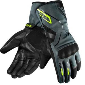 Rękawice motocyklowe Seventy Degrees SD-T57 Giau czarno-szaro-fluo żółte