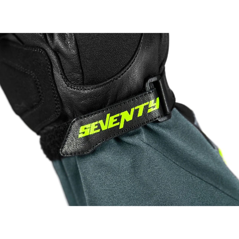 Rękawice motocyklowe Seventy Degrees SD-T57 Giau czarno-szaro-fluo żółte