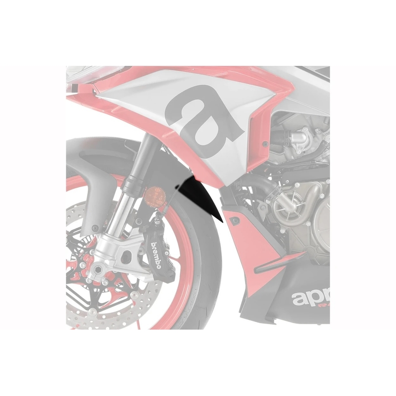 Front fender extension PUIG black