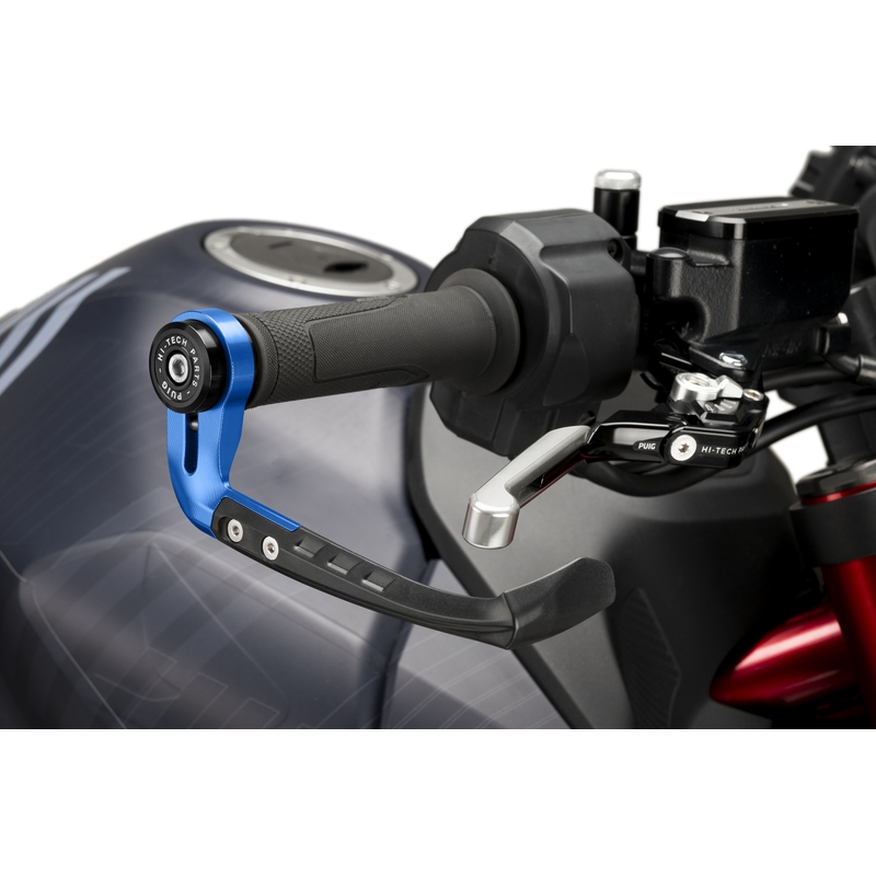 Brake lever protector PUIG RAW blue
