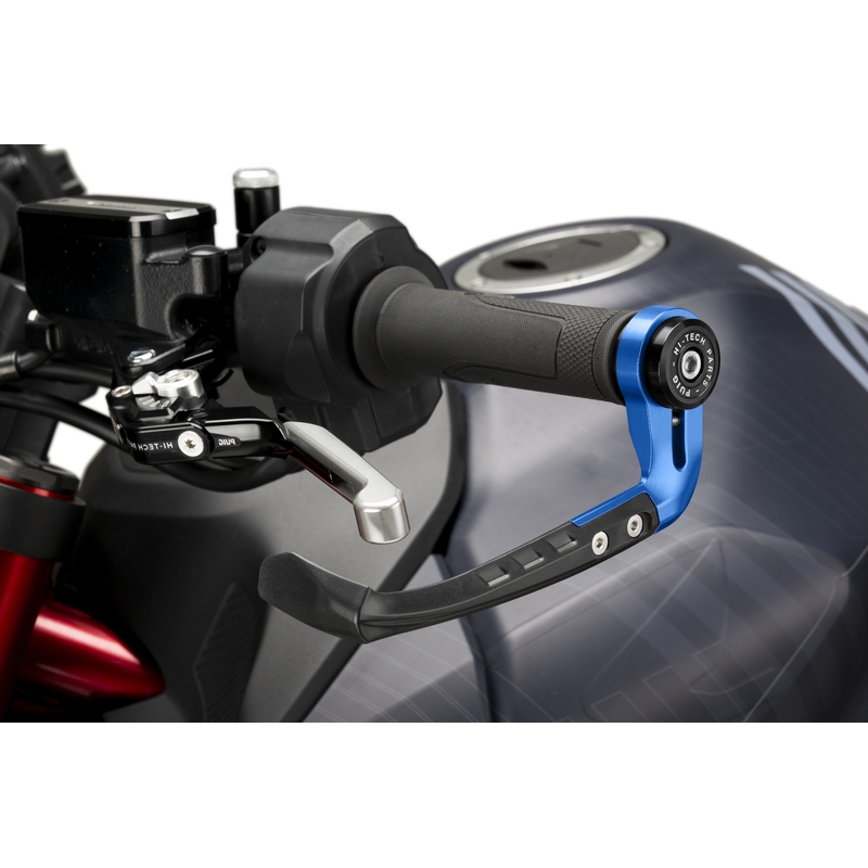 Clutch lever protector PUIG RAW blue