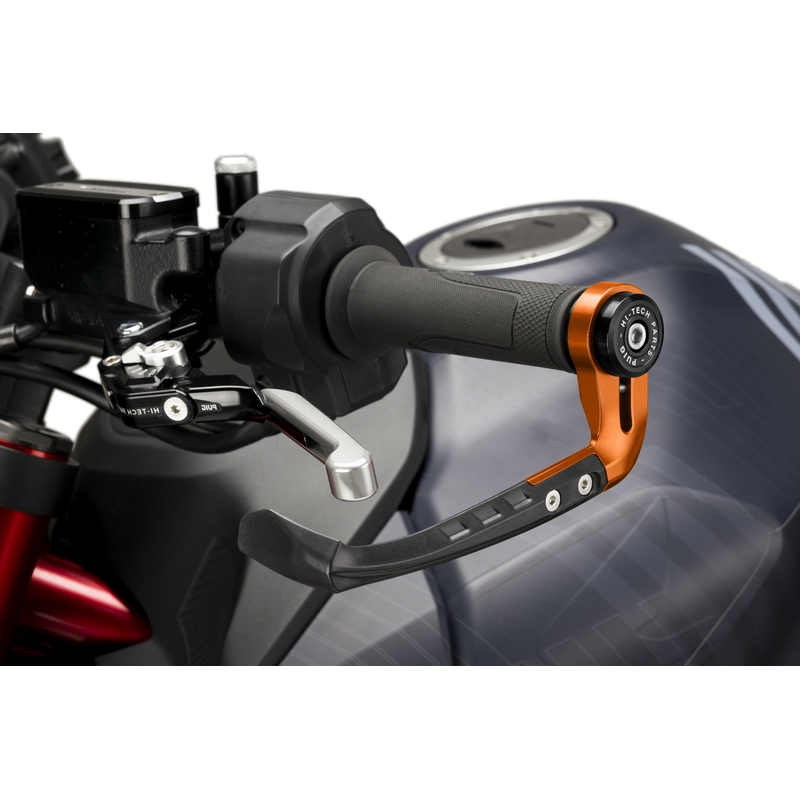 Clutch lever protector PUIG RAW orange