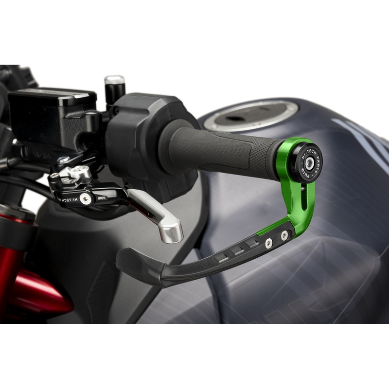 Clutch lever protector PUIG RAW green