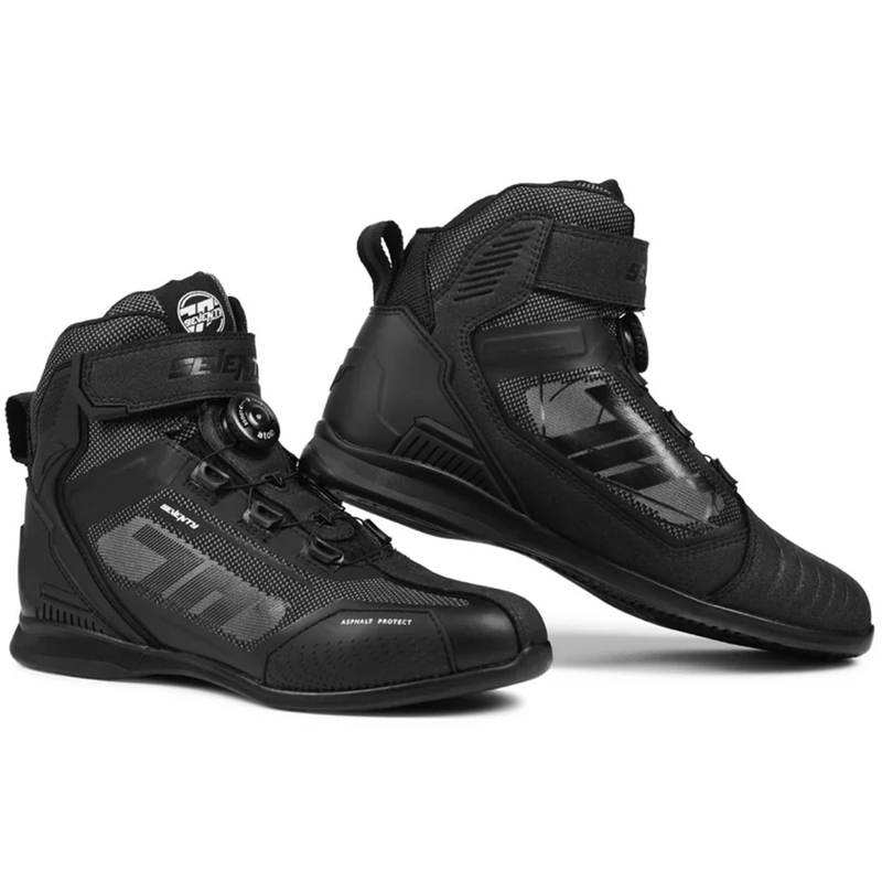 Buty motocyklowe Seventy Degrees SD-BR3 Veloce PRO czarne
