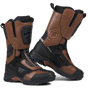 Seventy Degrees SD-BA6 Stelvio Wysokie Buty Motocyklowe Brązowe