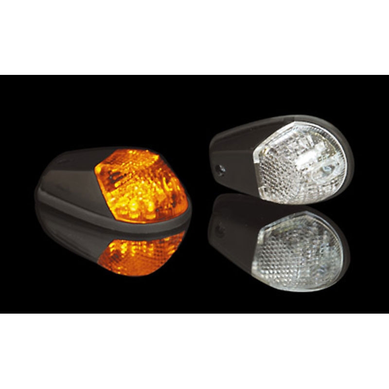 Kierunkowskaz motocyklowy Highsider Smart LED czarno-przezroczysty