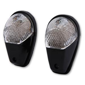Kierunkowskaz motocyklowy Highsider Smart LED czarno-przezroczysty