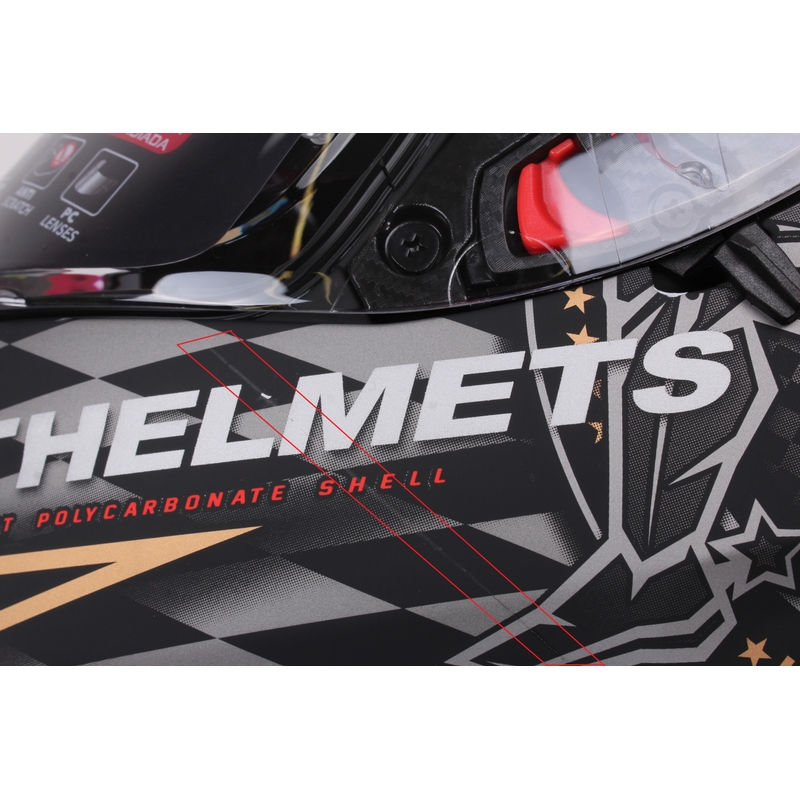Integralny kask motocyklowy MT Thunder 3 SV isle of man - II. jakość