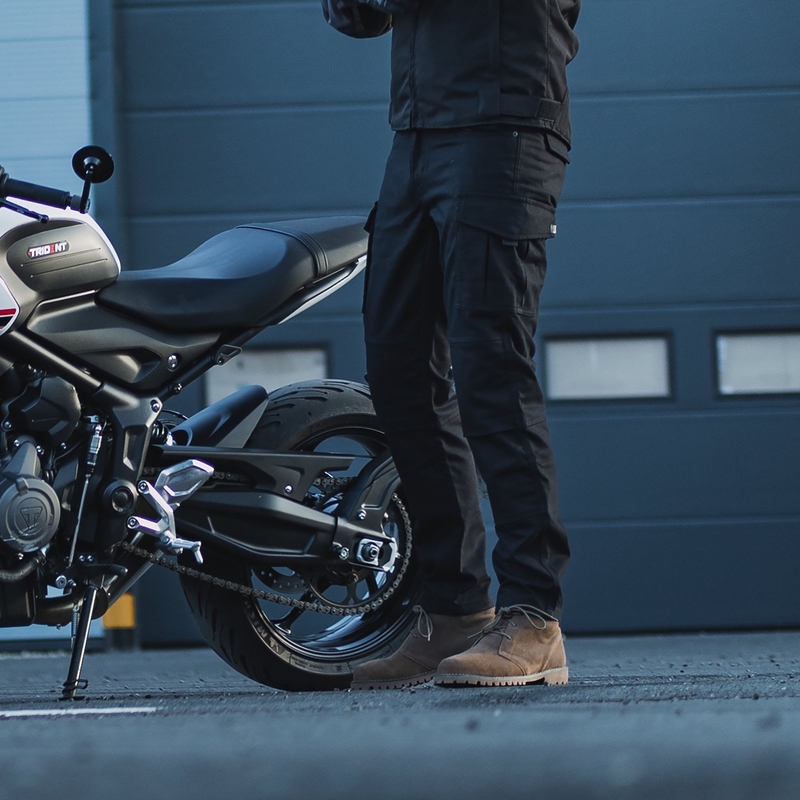 Spodnie motocyklowe Oxford Original Approved CARGO AA czarne