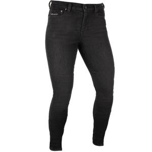 Damskie jeansy motocyklowe Oxford Sofia AA Slim jeans czarne