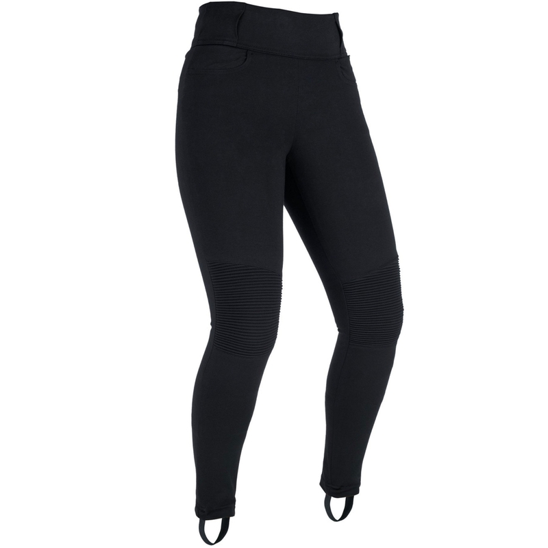 Damskie legginsy motocyklowe Oxford Super Moto czarne