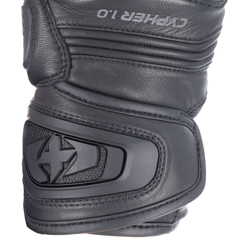Rękawice motocyklowe Oxford Cypher 1.0 krótkie czarne