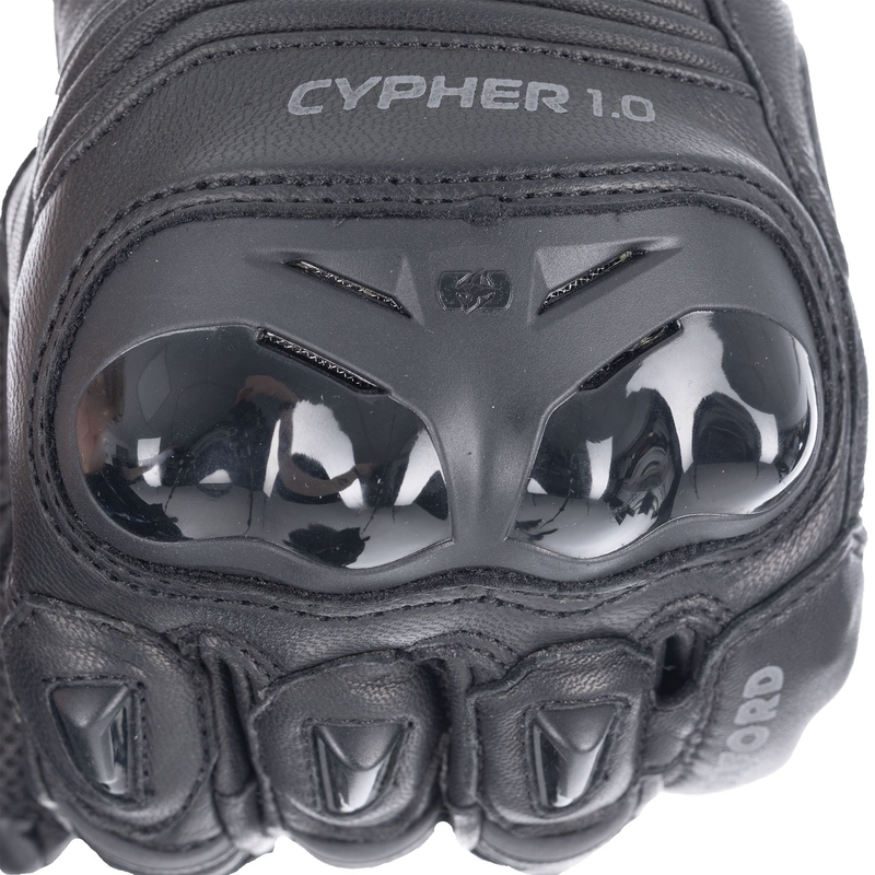 Rękawice motocyklowe Oxford Cypher 1.0 krótkie czarne