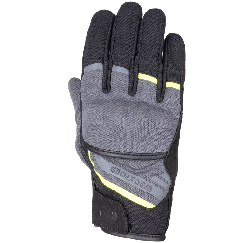 Rękawice motocyklowe Oxford Dakar 1.0 szaro-żółte