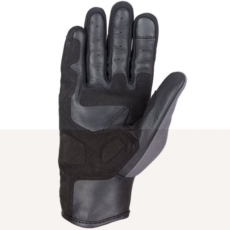 Rękawice motocyklowe Oxford Dakar 1.0 szaro-żółte