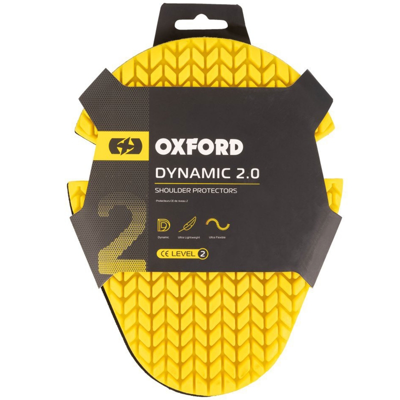Ochraniacze barków Oxford Dynamic 2.0 level 2 żółte