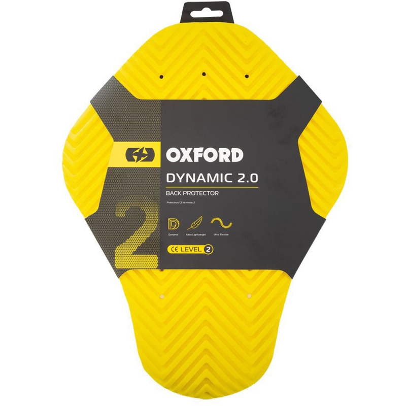 Ochraniacz kręgosłupa Oxford Dynamic 2.0 poziom 2 żółty