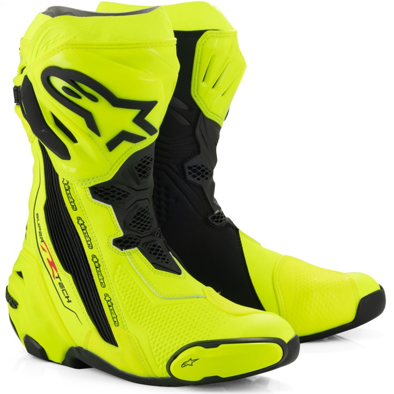 Buty motocyklowe Alpinestars Supertech R fluo żółto-czarne