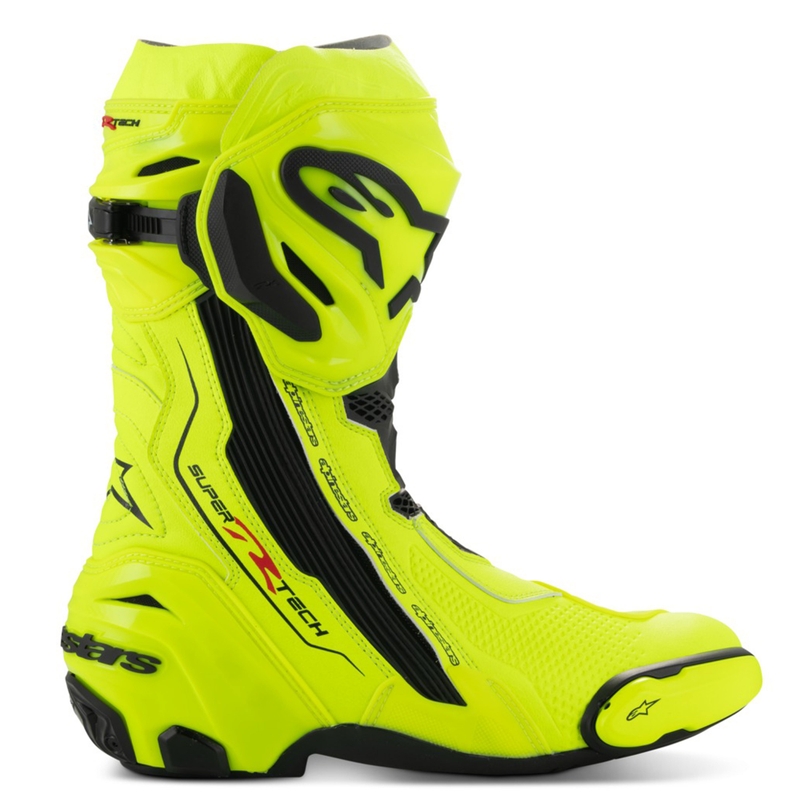 Buty motocyklowe Alpinestars Supertech R fluo żółto-czarne