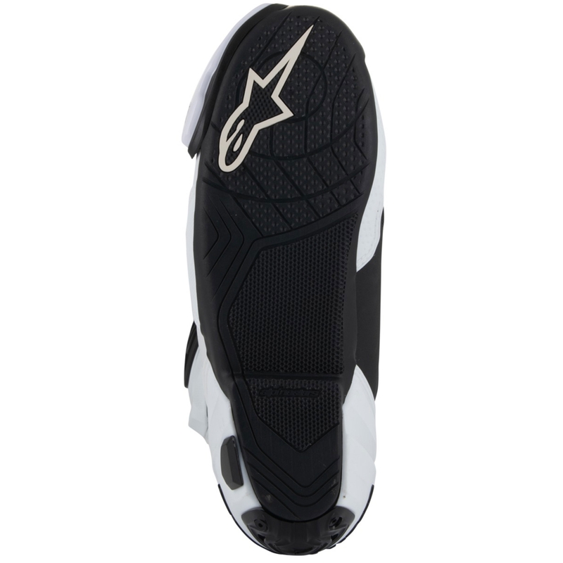 Buty motocyklowe Alpinestars Supertech R Vented w kolorze biało-jasnoszarym-czarnym