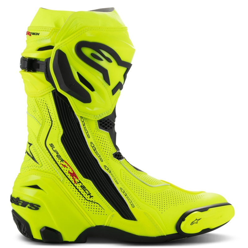 Buty motocyklowe Alpinestars Supertech R Vented fluo żółto-czarne