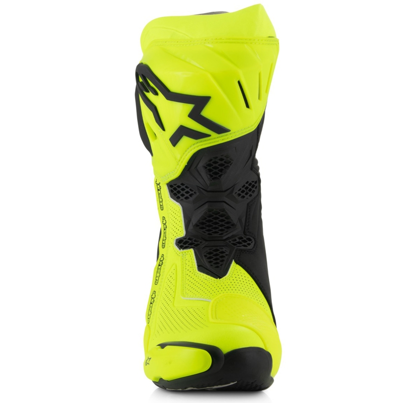 Buty motocyklowe Alpinestars Supertech R Vented fluo żółto-czarne
