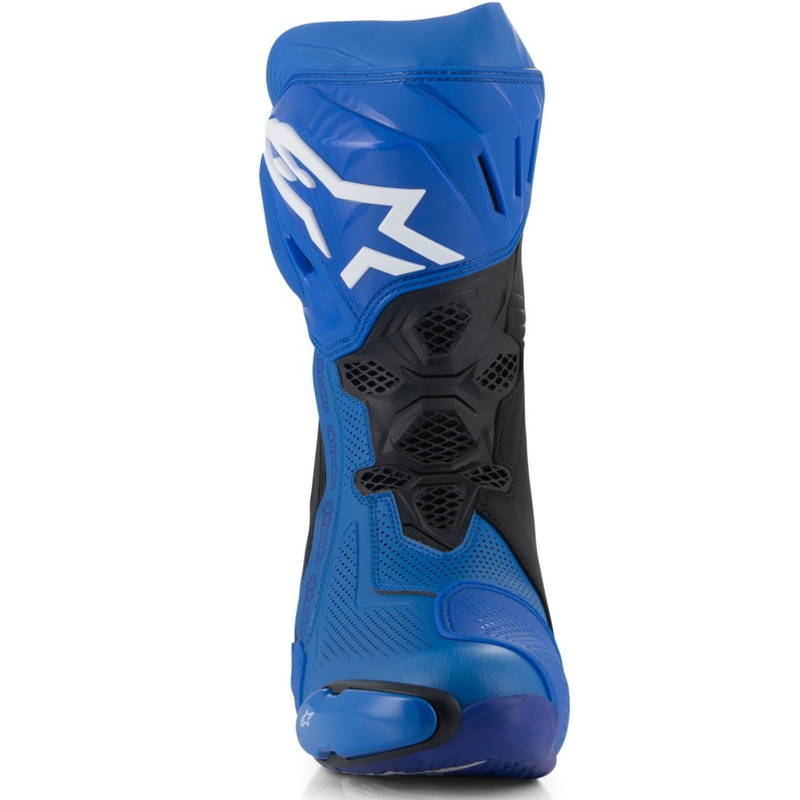 Buty motocyklowe Alpinestars Supertech R Vented w kolorze niebiesko-czarnym