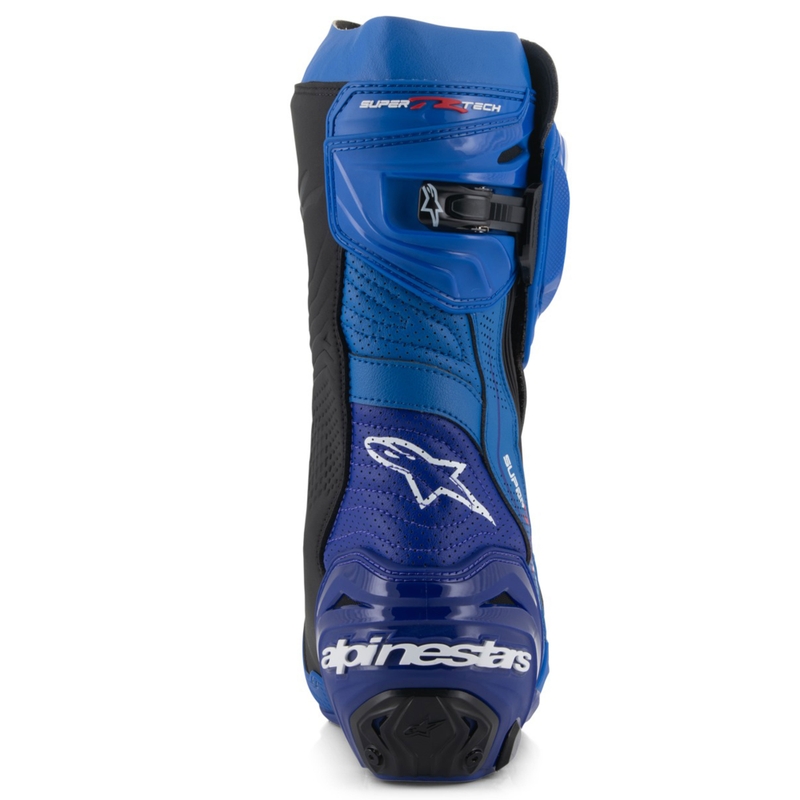 Buty motocyklowe Alpinestars Supertech R Vented w kolorze niebiesko-czarnym