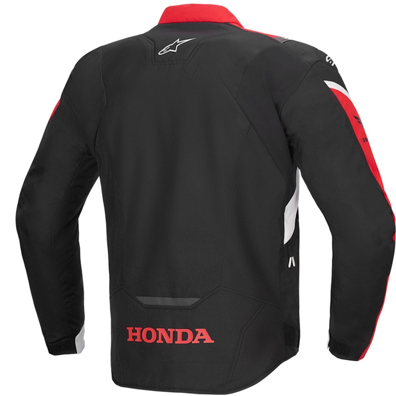 Kurtka motocyklowa Alpinestars T-Jaws V4 wodoodporna Honda Collection czarno-czerwono-biała
