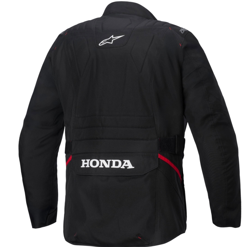 Kurtka motocyklowa wodoodporna Alpinestars ST-1 Honda kolekcja czarno-czerwona