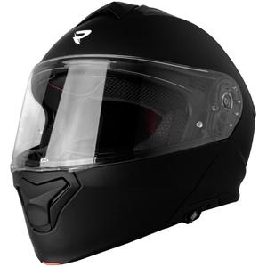 Kask motocyklowy składany Street Racer Fury w kolorze czarnym matowym - II. jakość